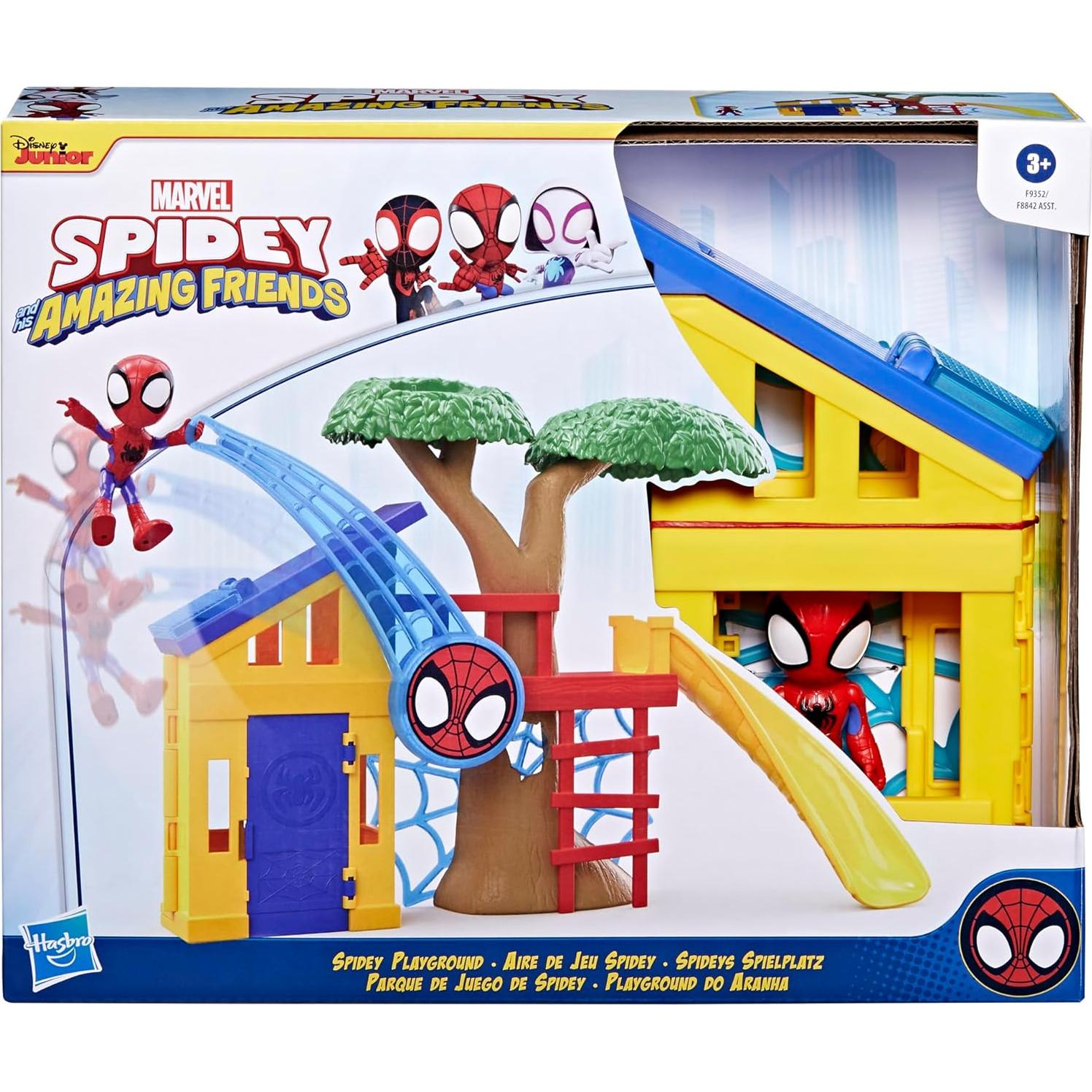 Set de Juego Spidey y sus Amigos Hasbro - Parque Infantil 29.2 cm