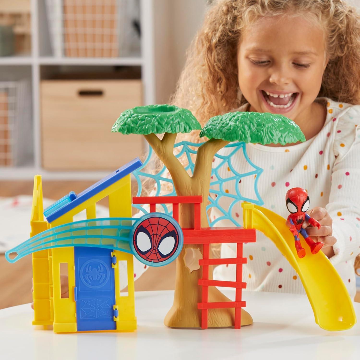 Set de Juego Spidey y sus Amigos Hasbro - Parque Infantil 29.2 cm