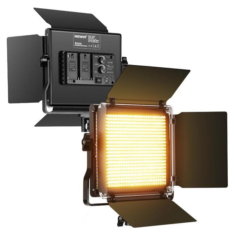 Luces LED Bi-Color NEEWER NL660 para Estudio y Video - 2 Pcs