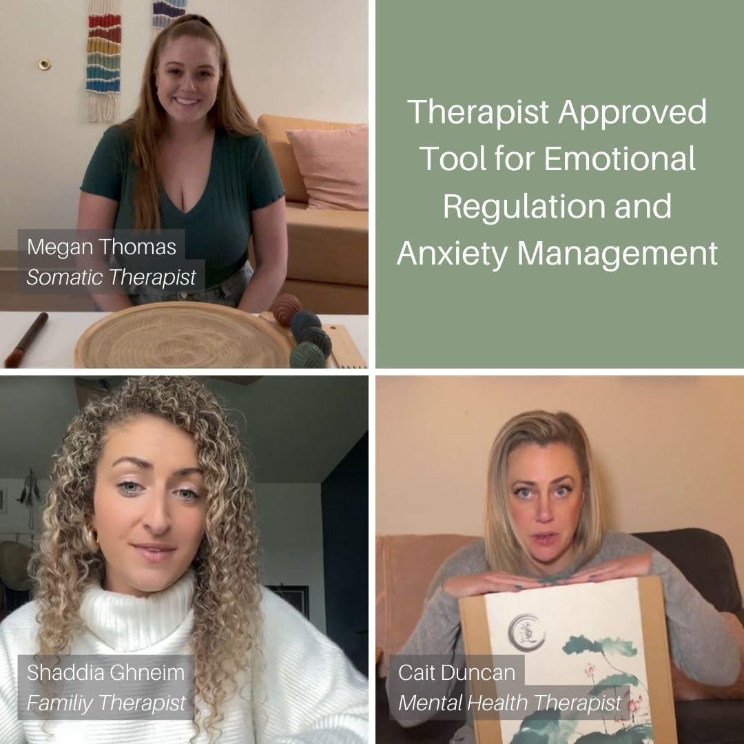 Kit Jardín Zen Inori ENSO - Decoración de Escritorio Terapéutica