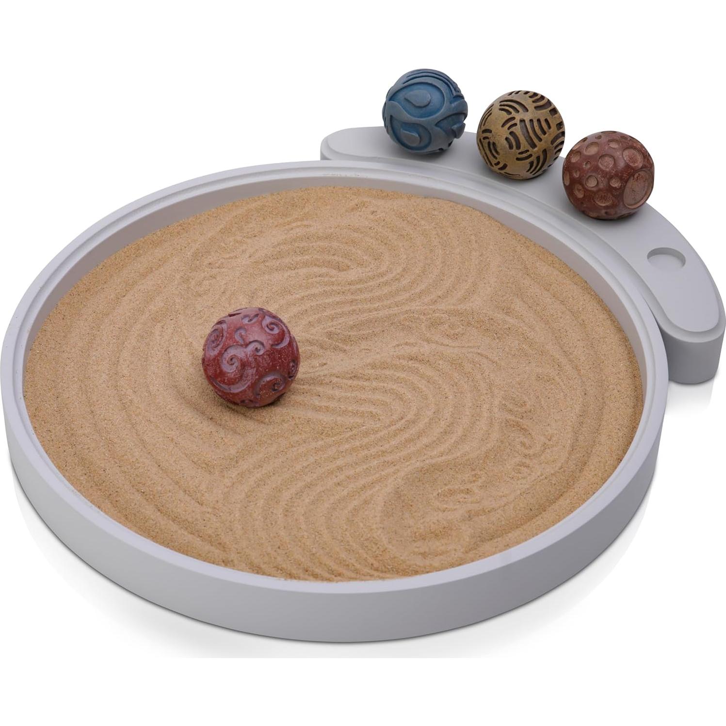 Kit Jardín Zen Inori ENSO - Decoración de Escritorio Terapéutica