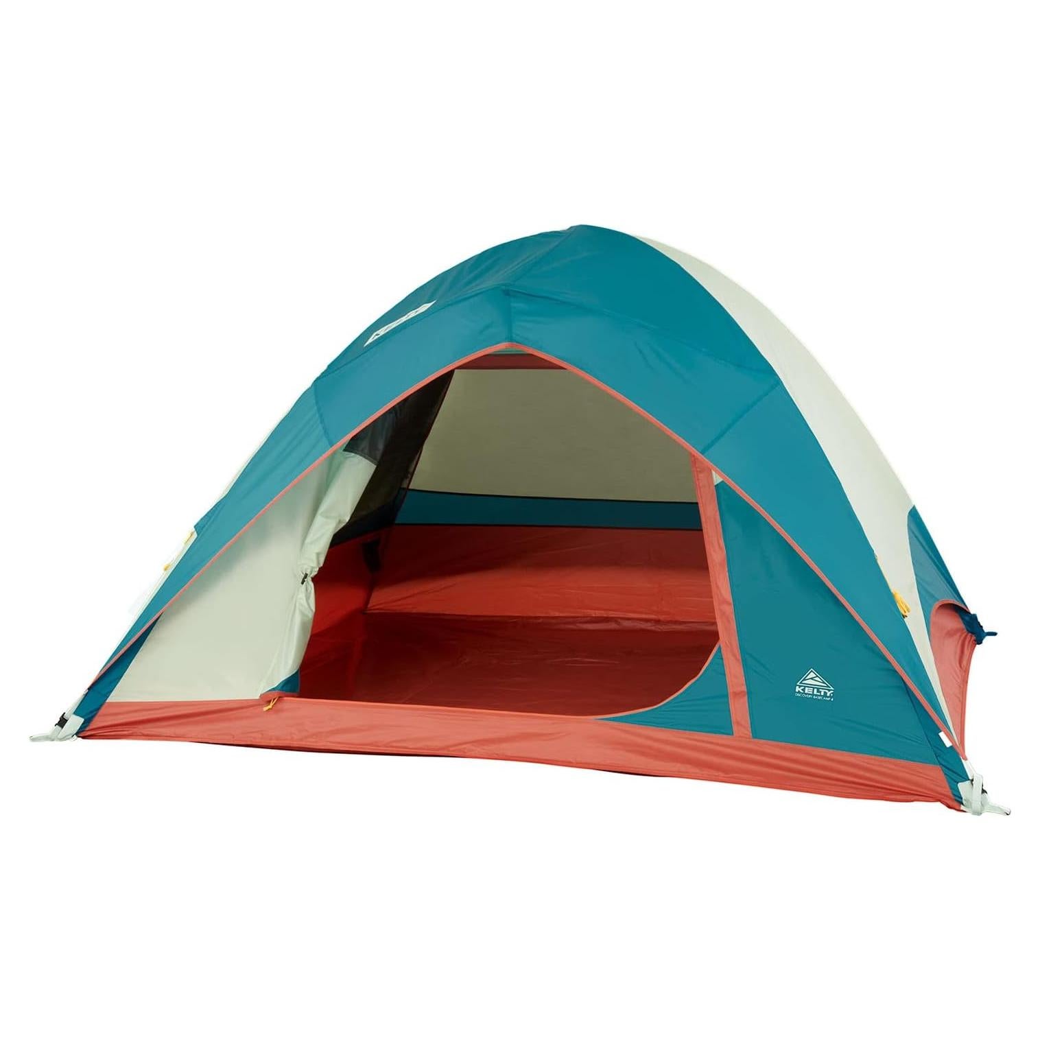 Kelty Discovery Basecamp Backpacking Tent, 4 or 6 Person Camping Backpacking Shelter, Large Capacity, Fast Setup and Easy Tear Down, Stuff Sack Included