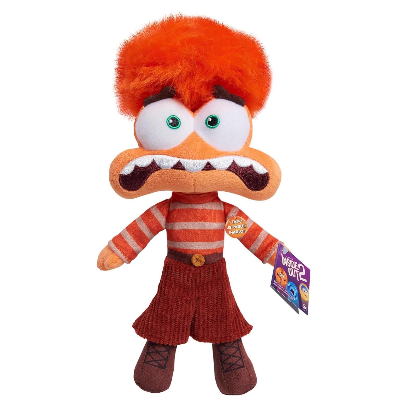 Peluche Parlante Ansiedad Inside Out 2 Just Play 21.6 cm
