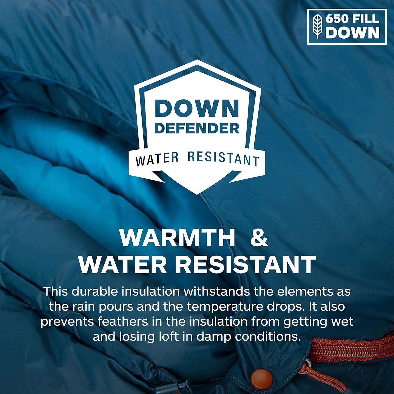 Saco de Dormir Marmot Lozen 30° para Mujeres - Pluma 650