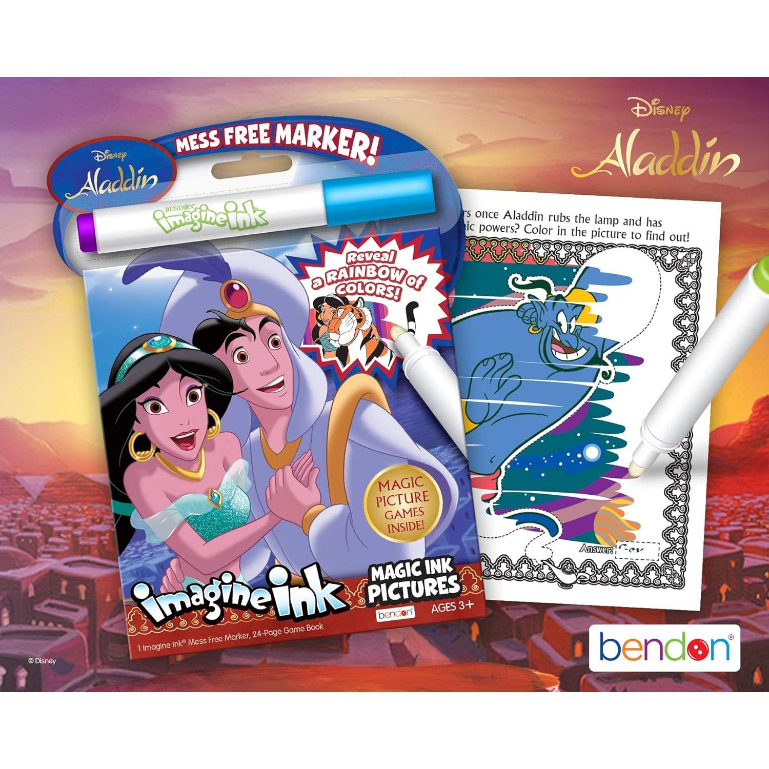 Disney Aladino Imagine Ink Tinta Mágica 45573 Bendon