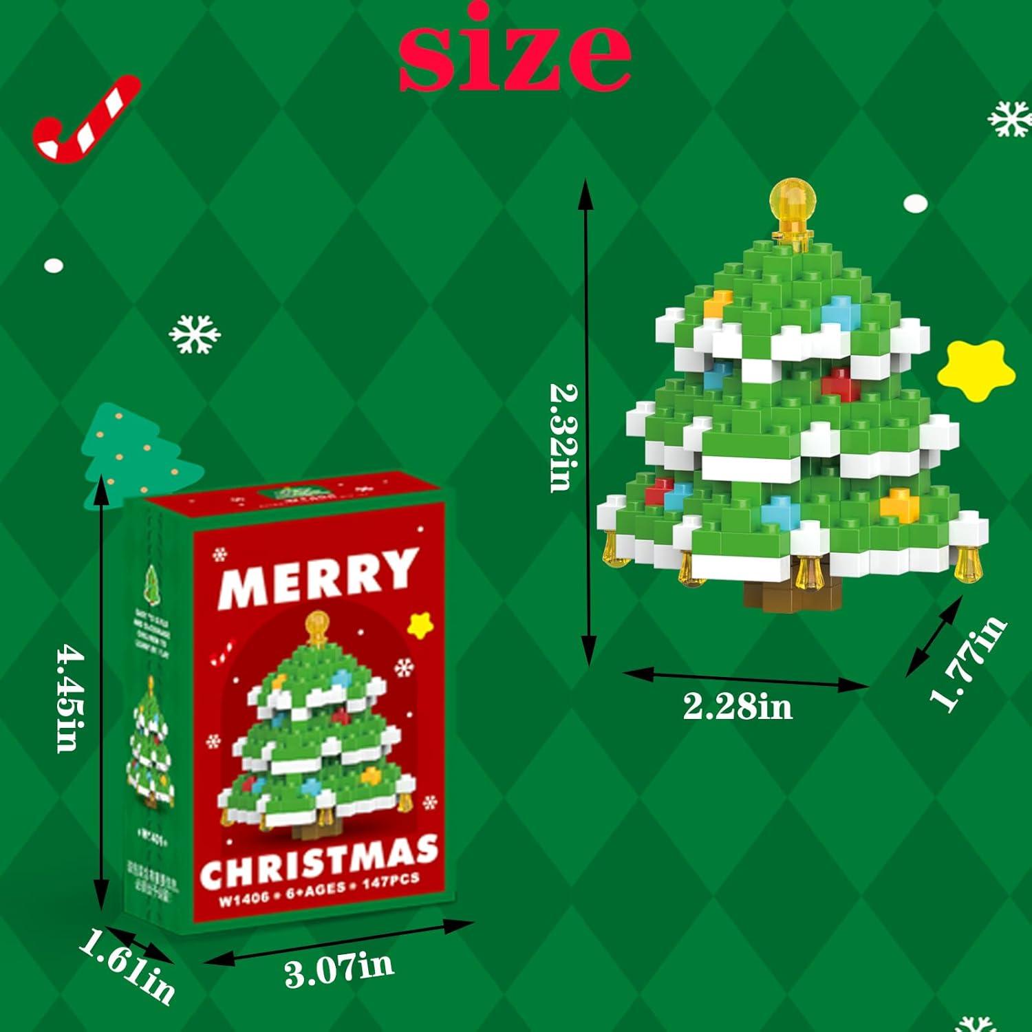 Juego de Bloques de Construcción Árbol de Navidad HGCYCF 147 Piezas