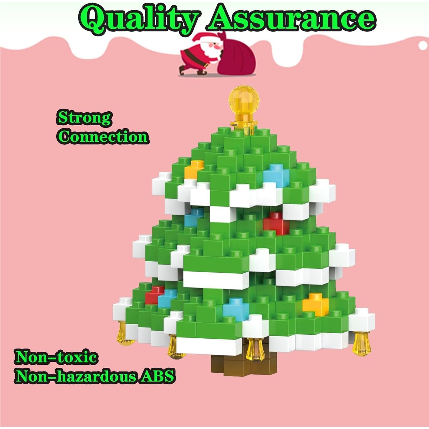 Juego de Bloques de Construcción Árbol de Navidad HGCYCF 147 Piezas