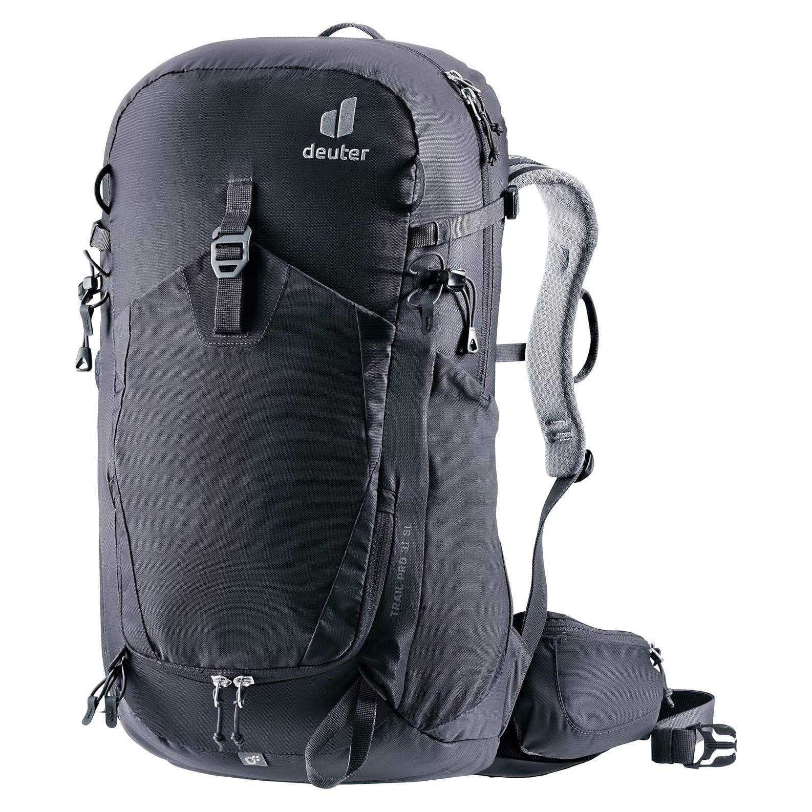Mochila de Senderismo Deuter Minimalista 31L para Mujeres - Negra