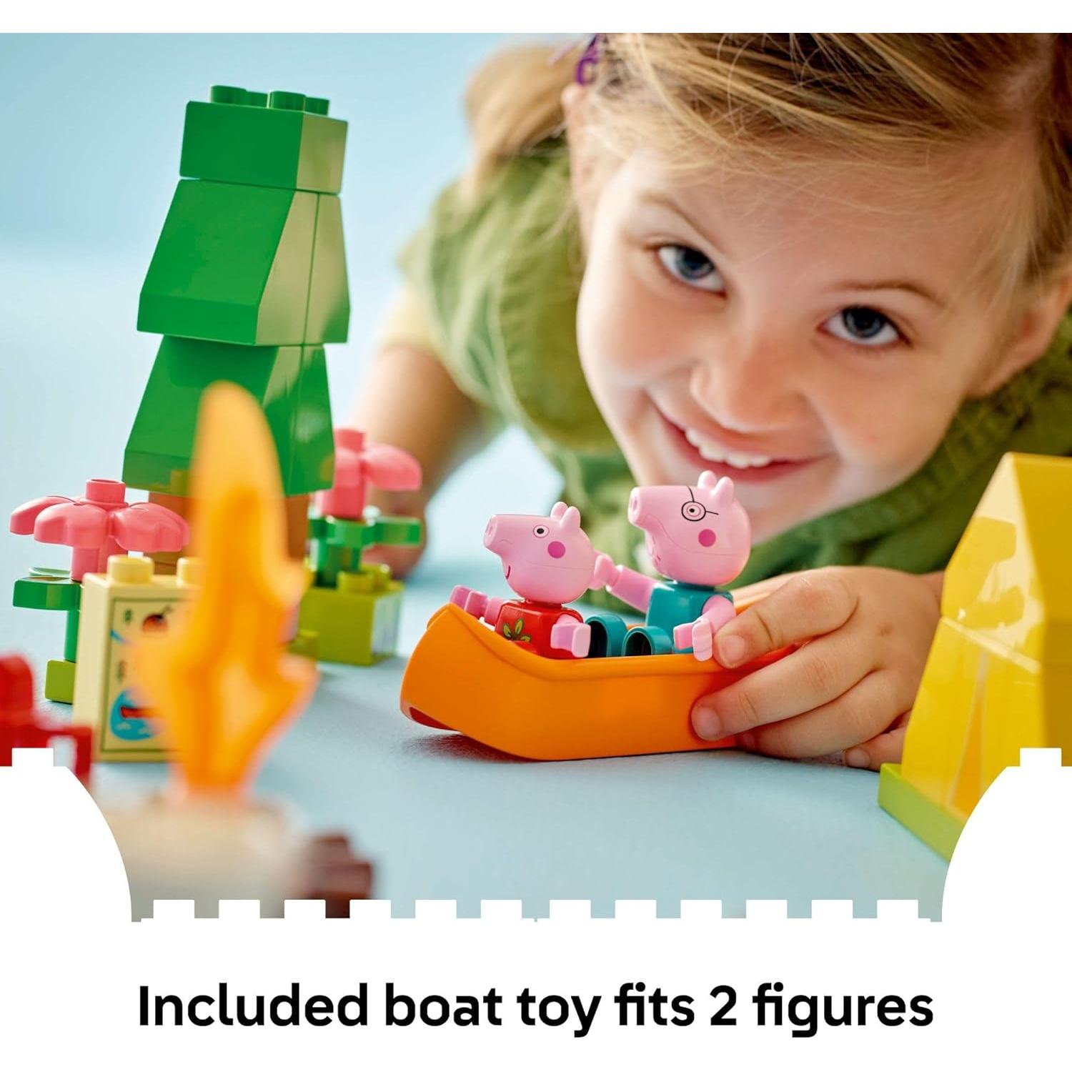 LEGO DUPLO Peppa Pig Camping 32 Piezas Juguete 2+