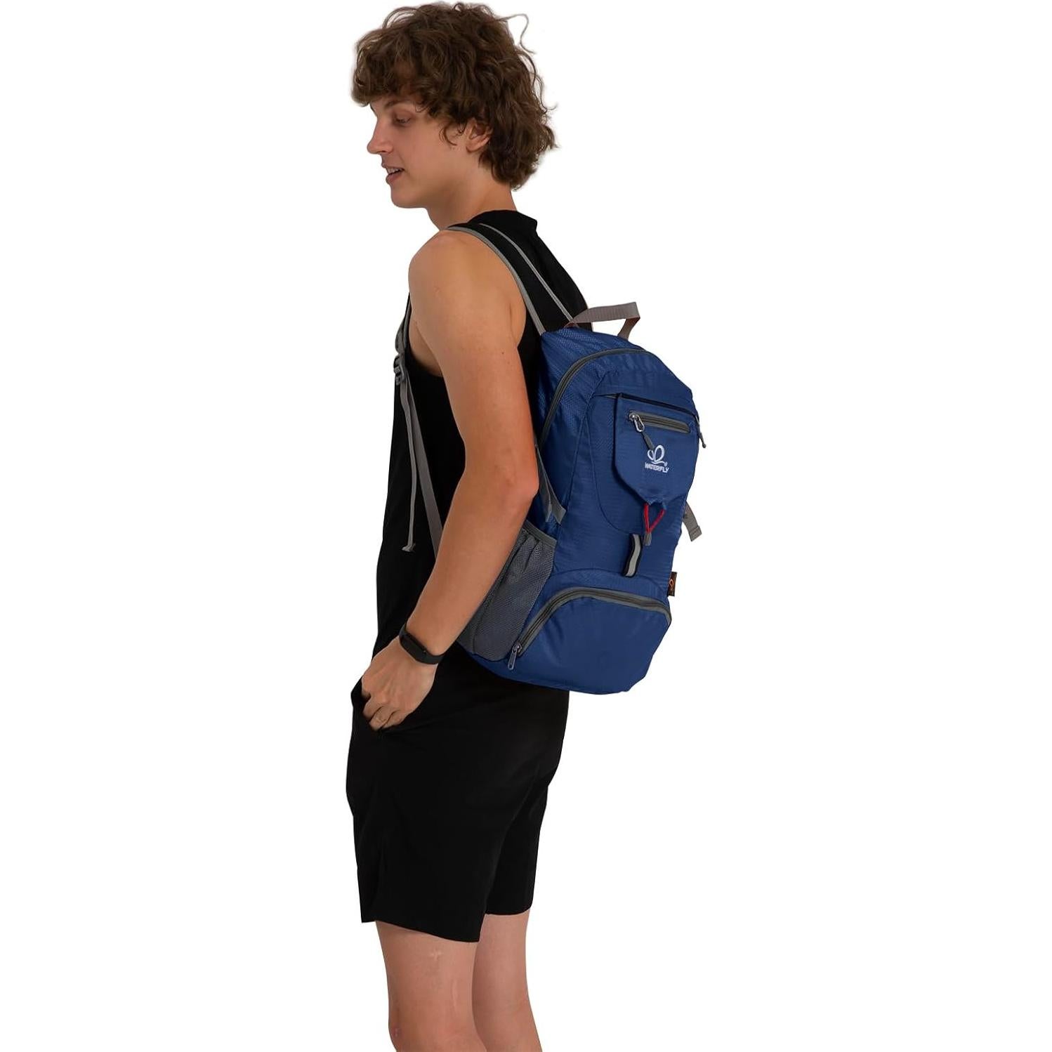 Mochila Plegable WATERFLY 20L Ultra Ligera para Viajes