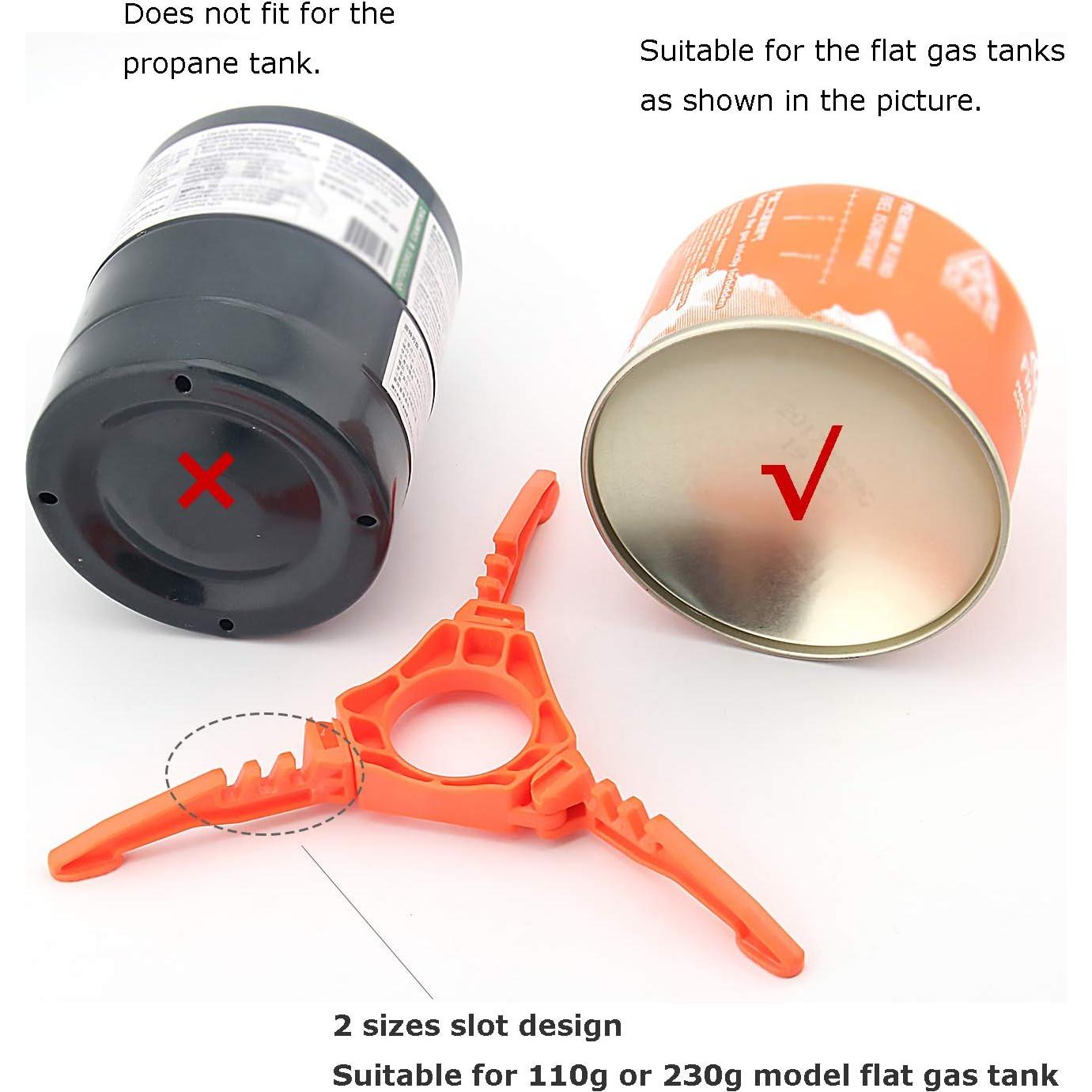Soporte Plegable para Tanque de Gas Hamans GL-6688 Naranja