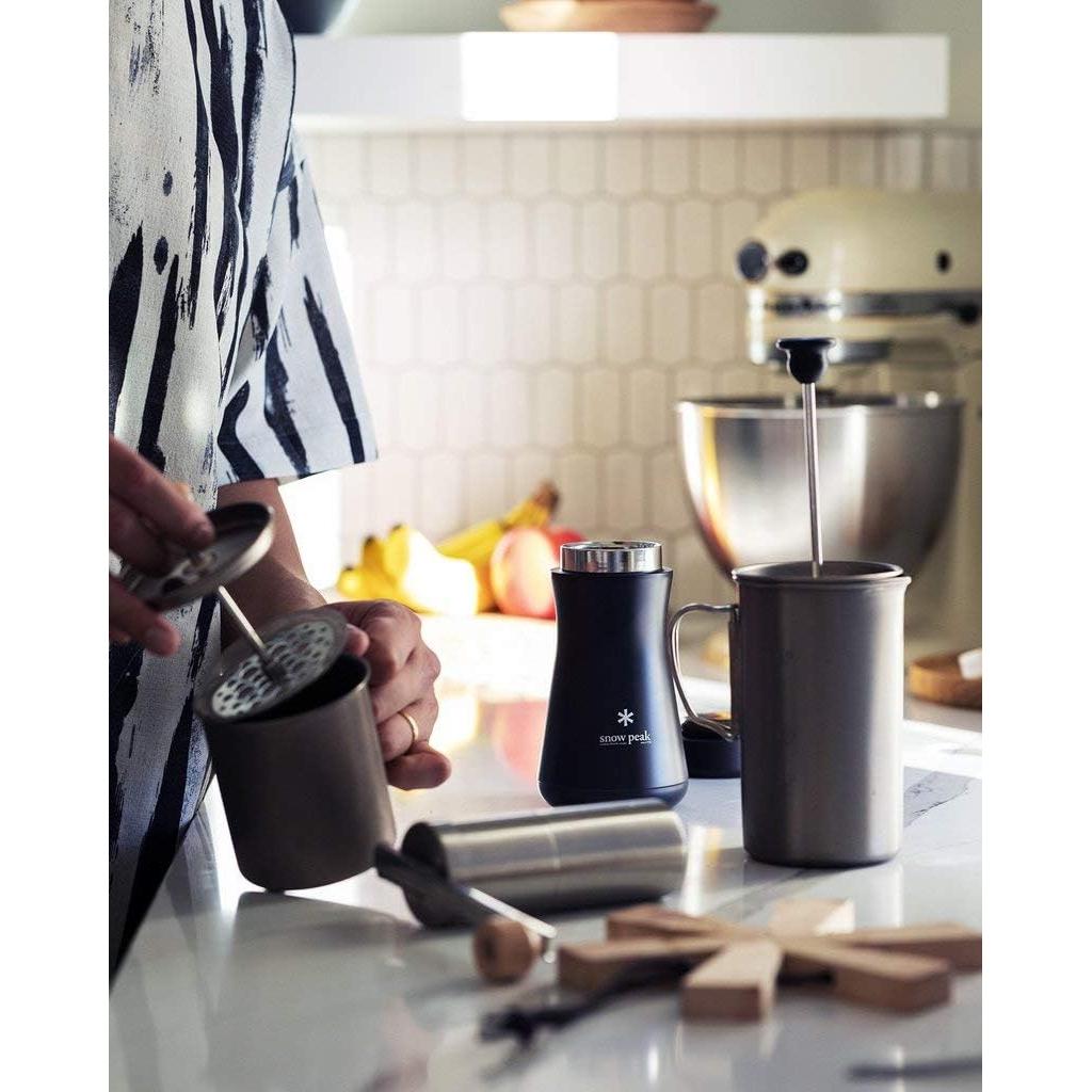 Botella Tsuzumi Snow Peak 350ml Acero Inoxidable Doble Pared
