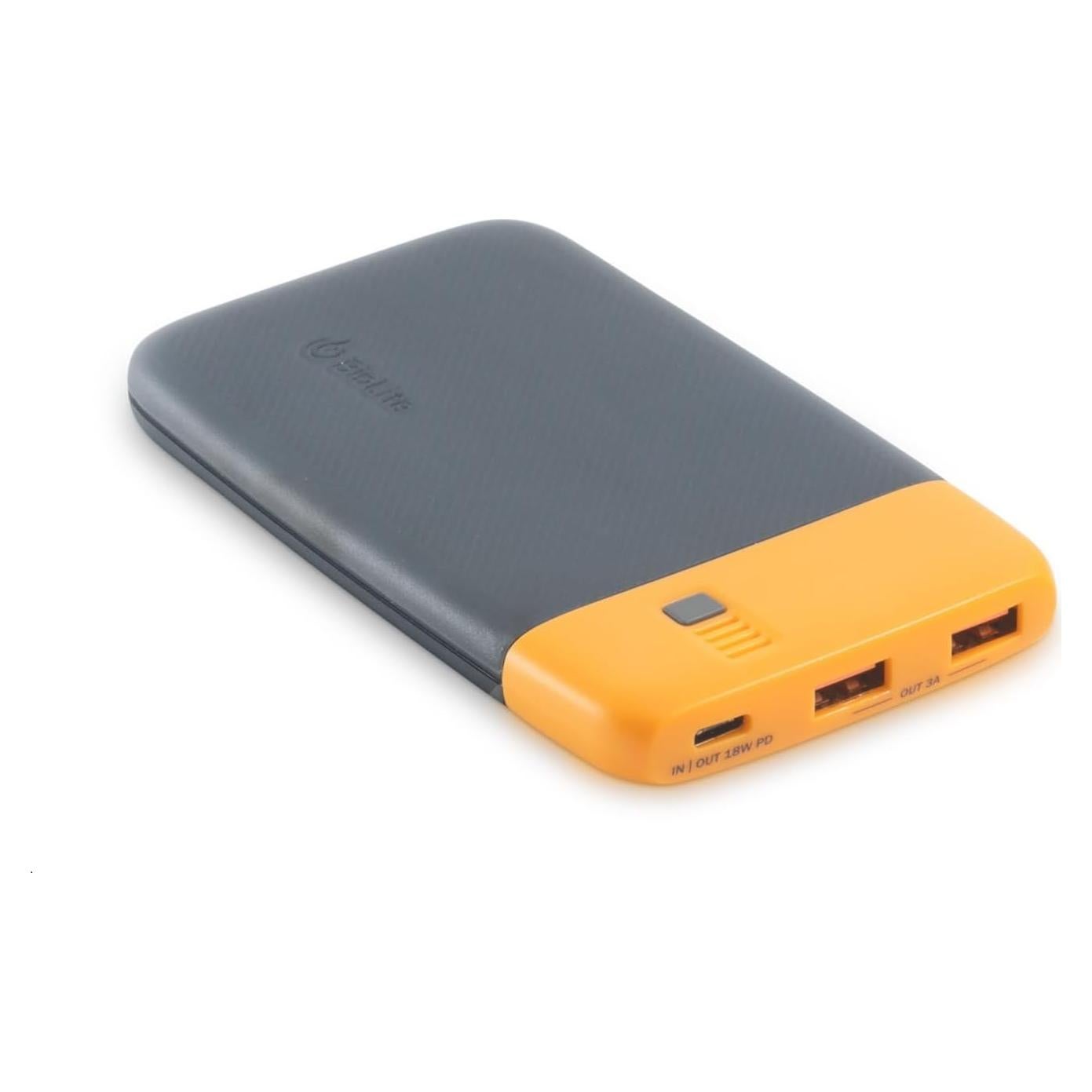 BioLite, Charge 20 PD, 6,000 mAh Multiple Device Portable Power Bank, 18 W USB-C in/Out and USB-A Out