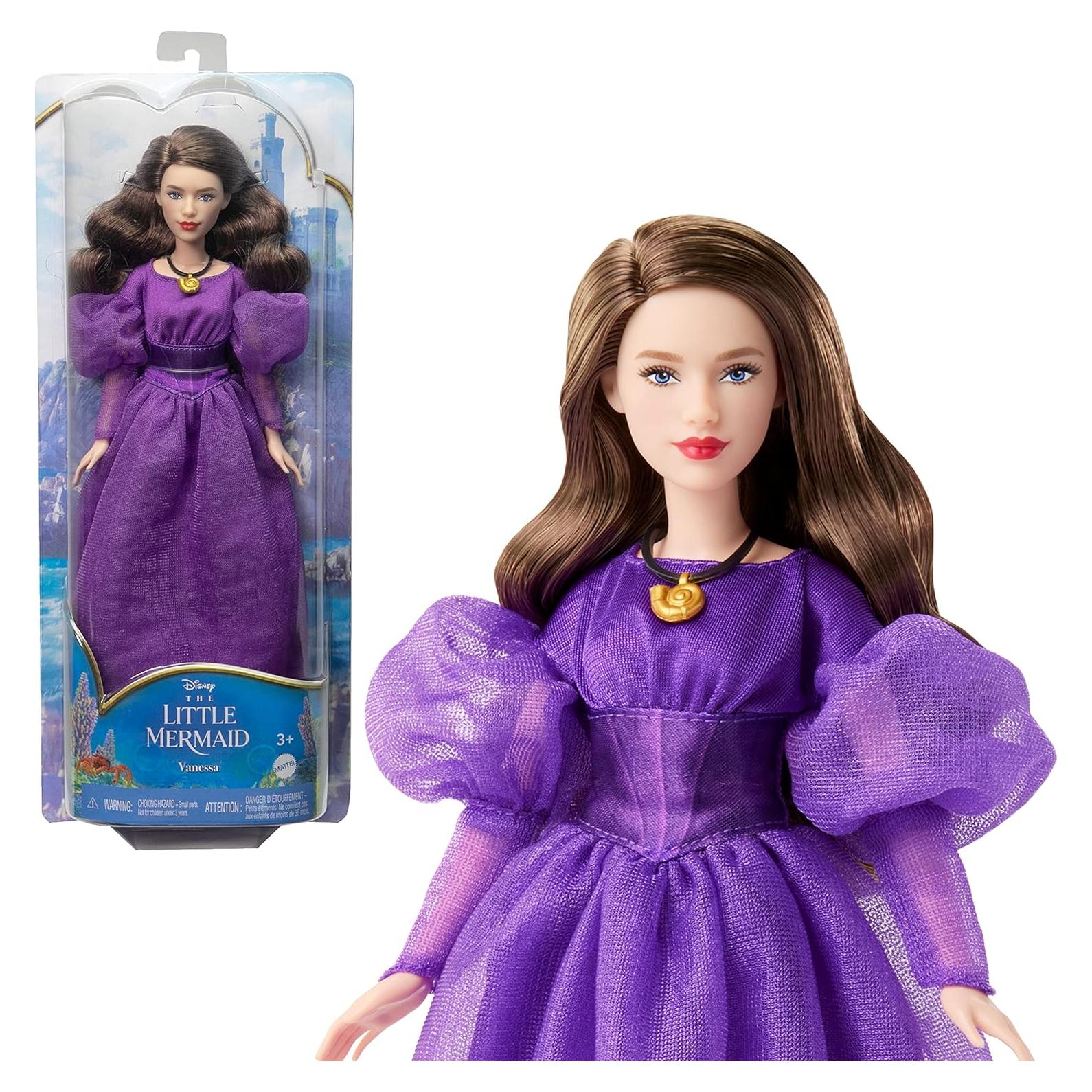 Muñeca Vanessa de Mattel Disney La Sirenita 32 cm