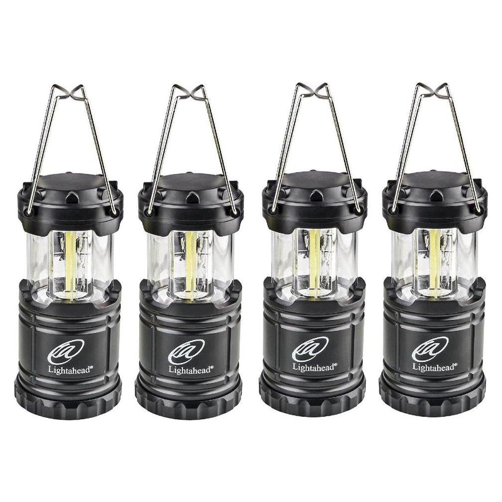 Set de 4 Linternas LED Plegables Lightahead 350 Lúmenes