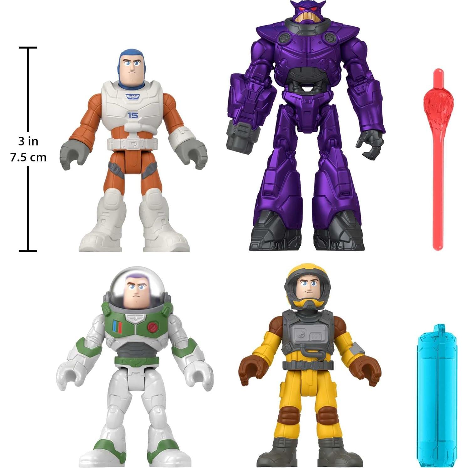 Conjunto de Figuras Imaginext Buzz Lightyear Disney Pixar