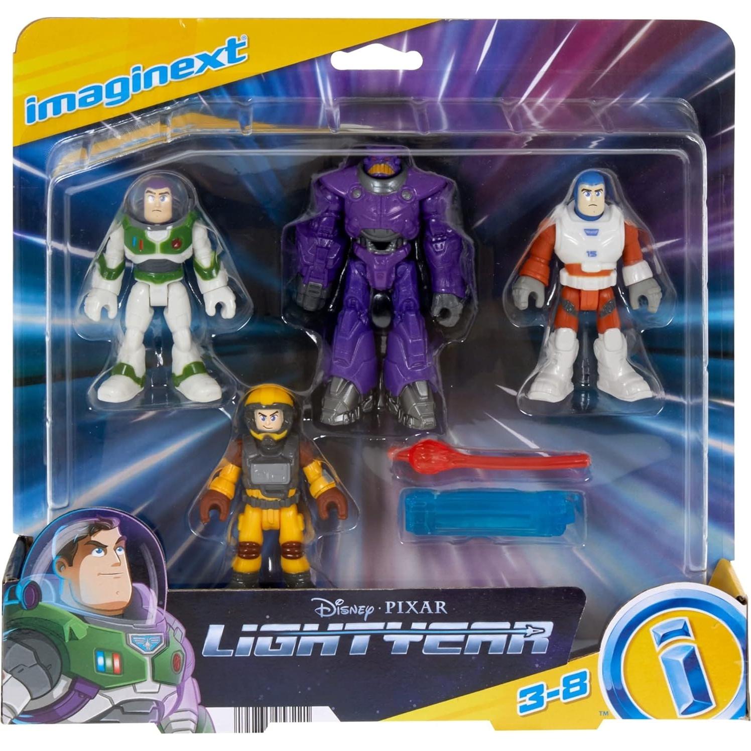 Conjunto de Figuras Imaginext Buzz Lightyear Disney Pixar