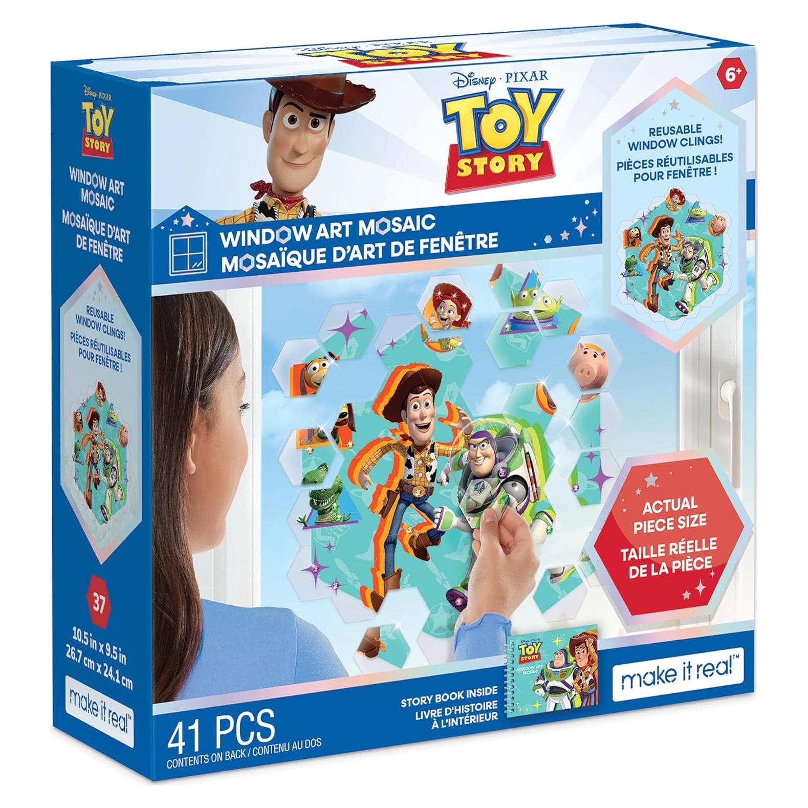 Mosaico de Arte de Ventana Hazlo Real Toy Story - 41 Piezas