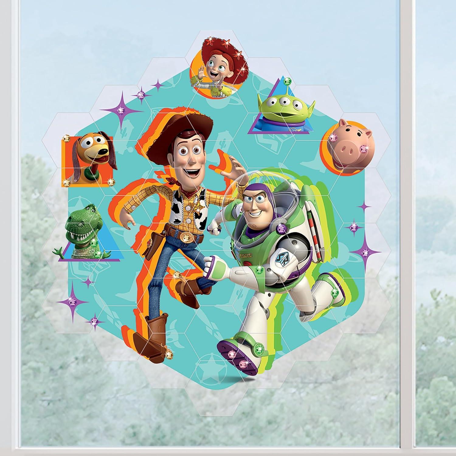 Mosaico de Arte de Ventana Hazlo Real Toy Story - 41 Piezas