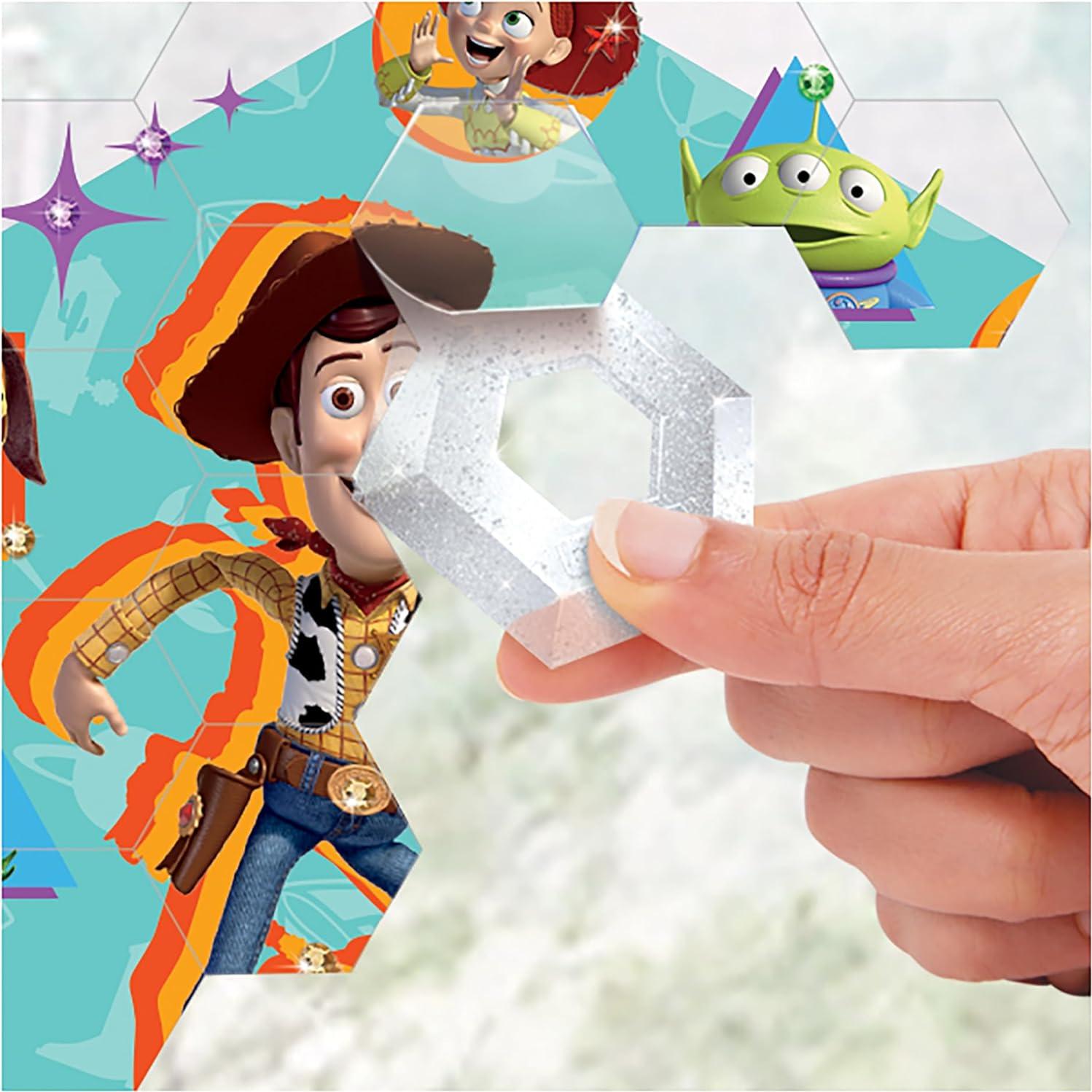 Mosaico de Arte de Ventana Hazlo Real Toy Story - 41 Piezas