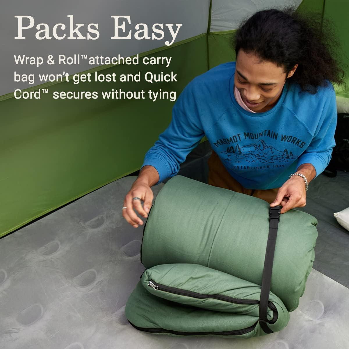 Saco de Dormir Coleman Flatlands 0°F para Climas Fríos 1 Persona