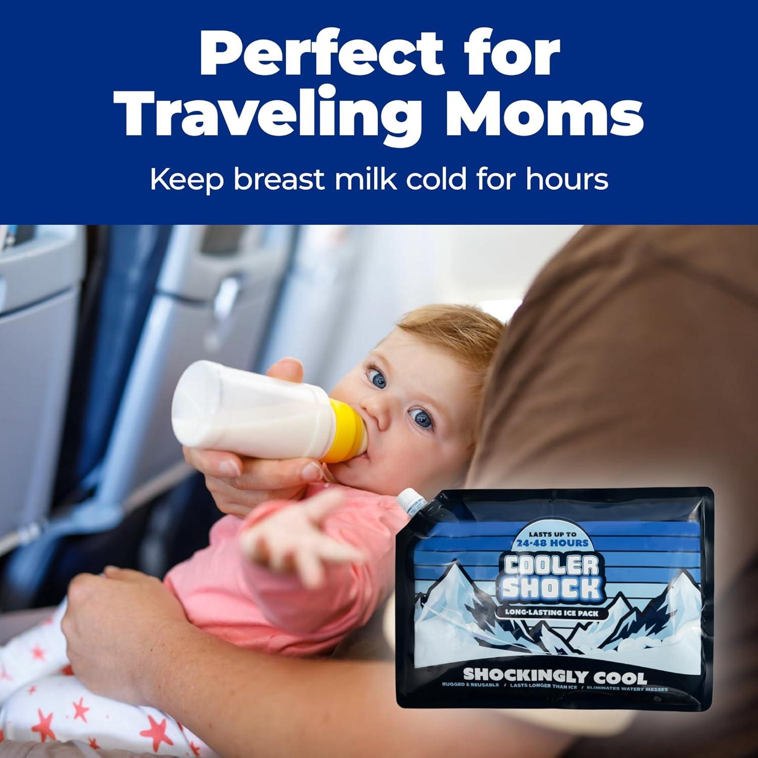 Paquete de Hielo Reutilizable Cooler Shock - 3 Unidades 25.4x35.6 cm