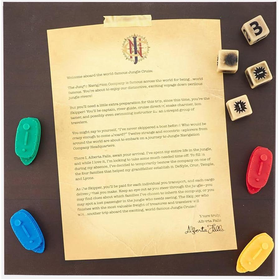 Juego de Aventura Jungle Cruise Disney Ravensburger 1.12kg