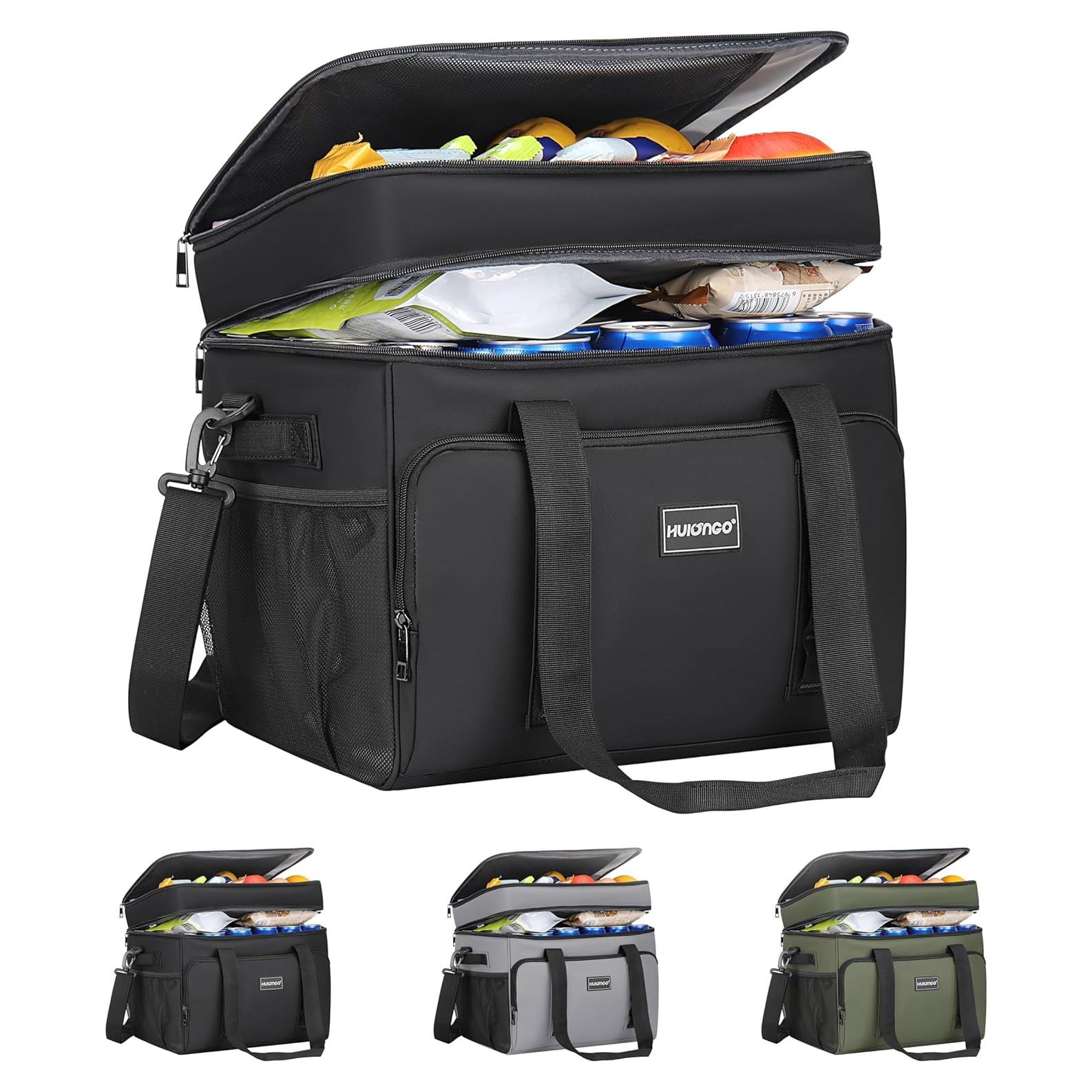 Bolsa Térmica Aislada Hulongo 42L Plegable y Portátil