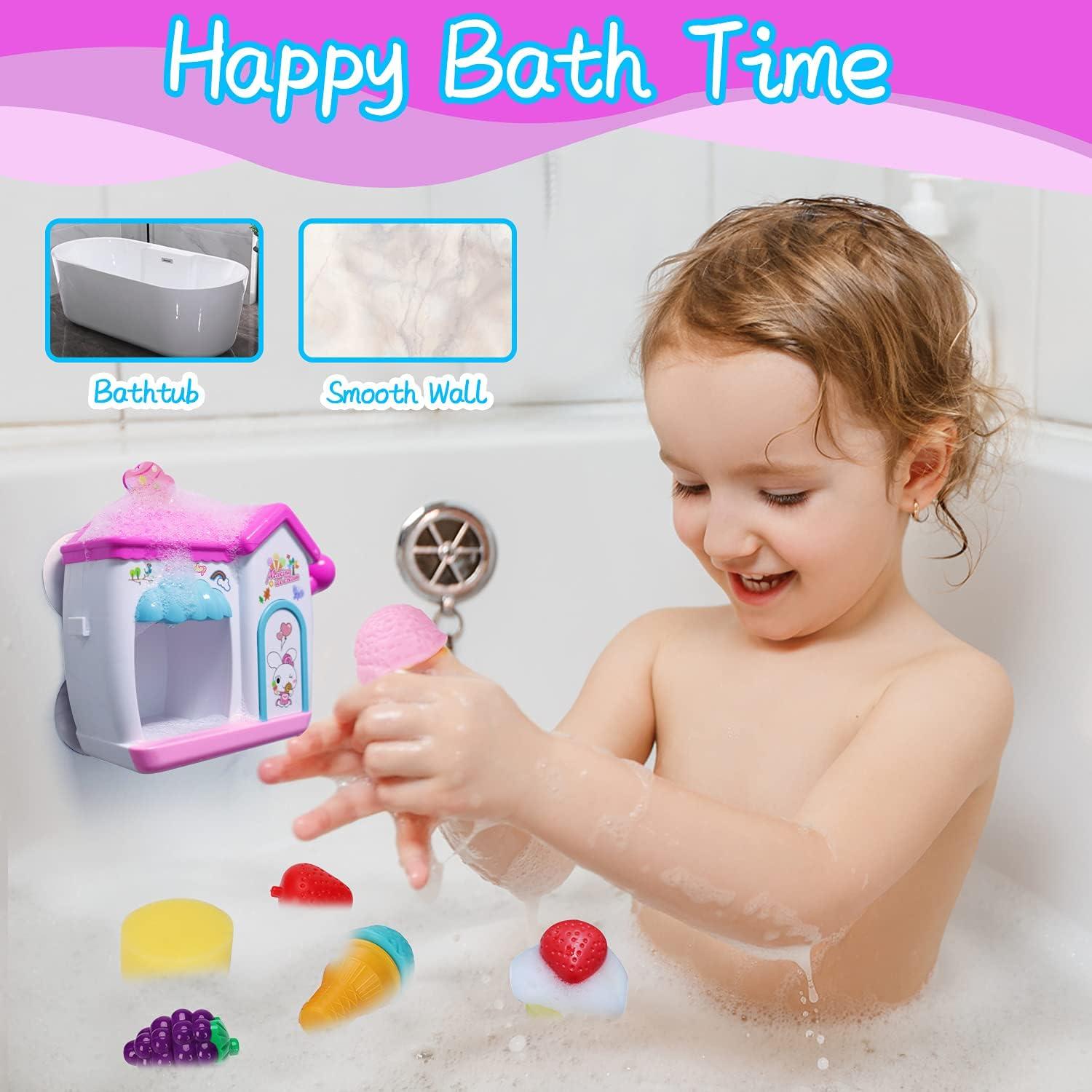Juguetes de Baño AugToy para Niños 3-5 Años - Helado Espuma