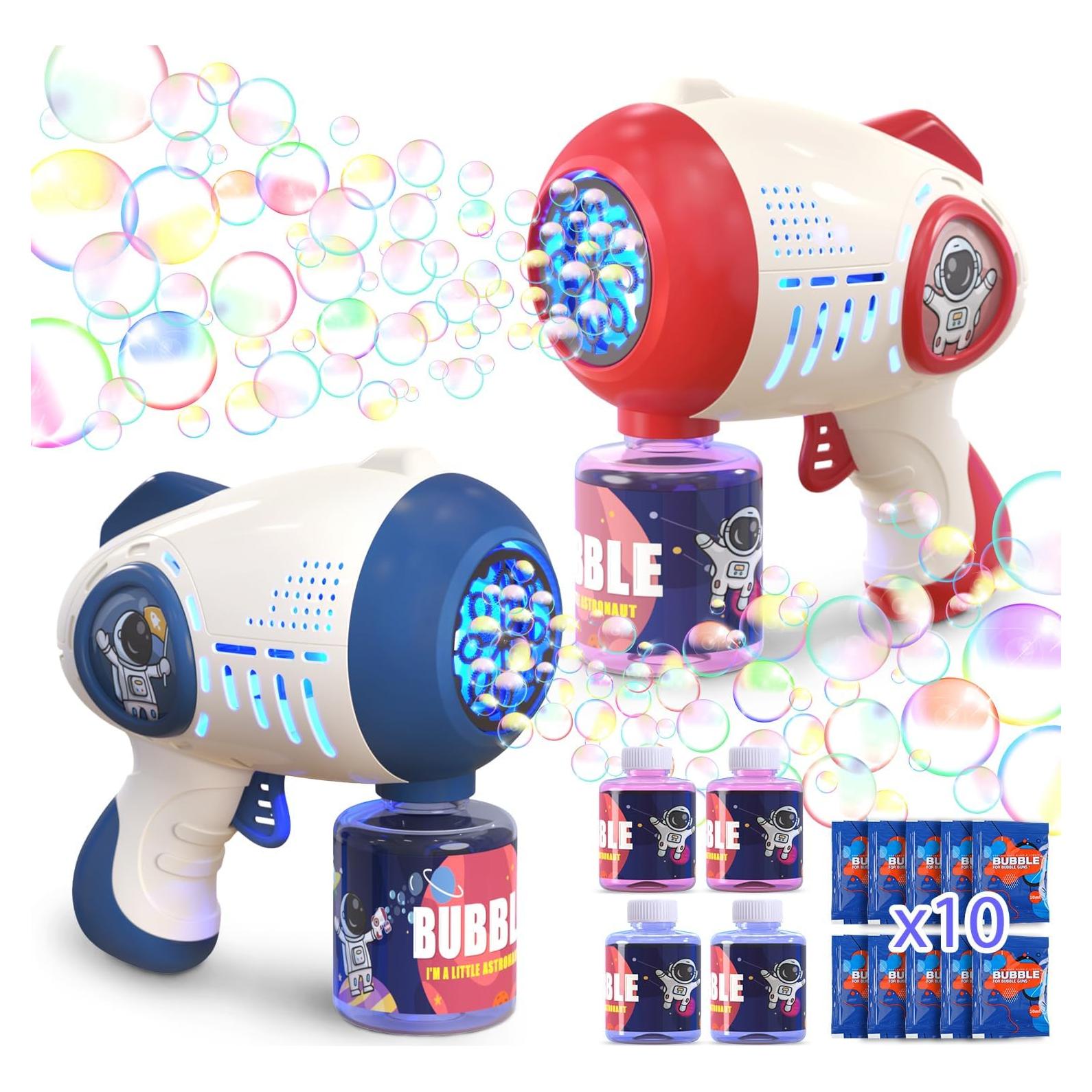 Pistola de Burbujas Eaglestone HL026 con 8 Agujeros y LED