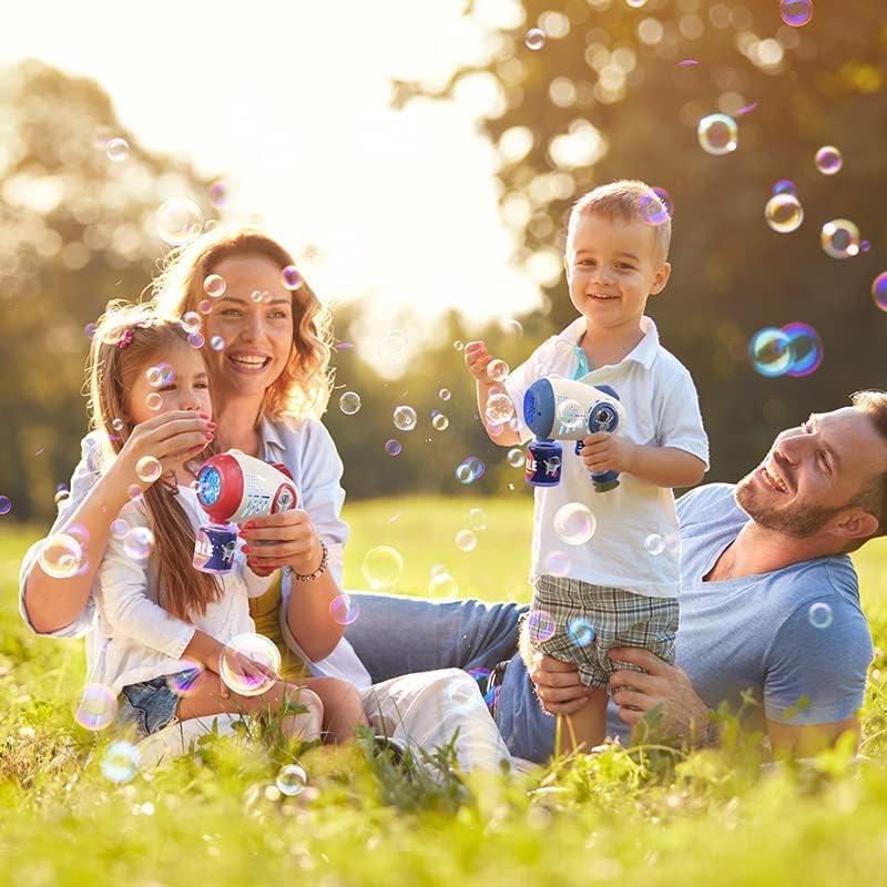 Pistola de Burbujas Eaglestone HL026 con 8 Agujeros y LED