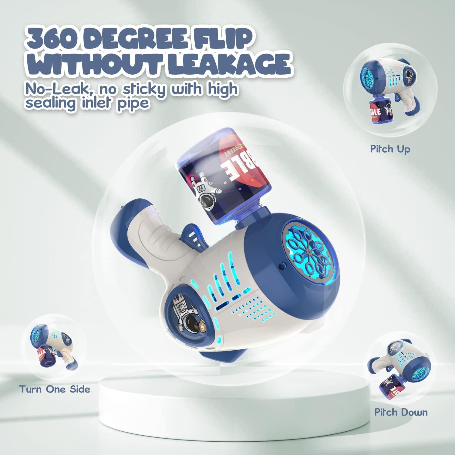 Pistola de Burbujas Eaglestone HL026 con 8 Agujeros y LED