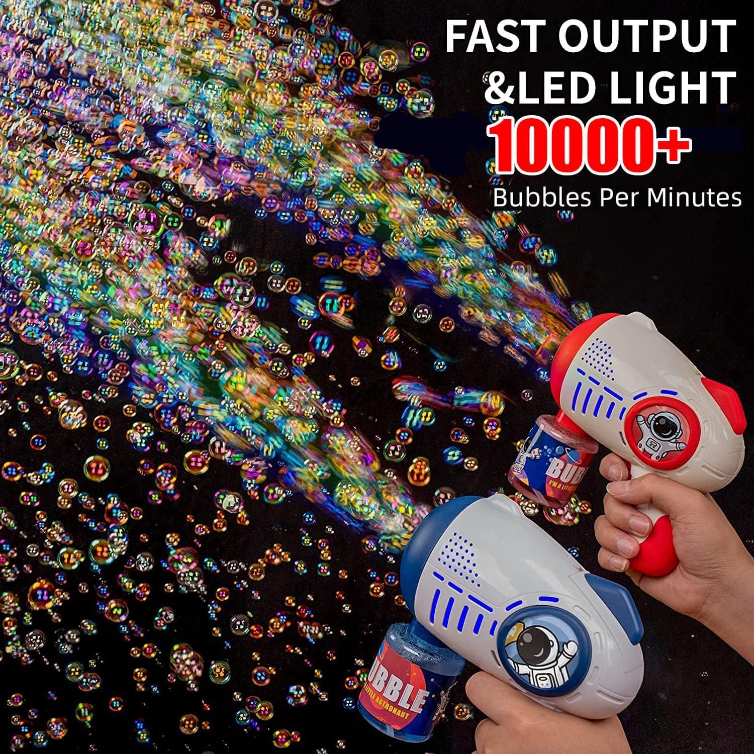 Pistola de Burbujas Eaglestone HL026 con 8 Agujeros y LED