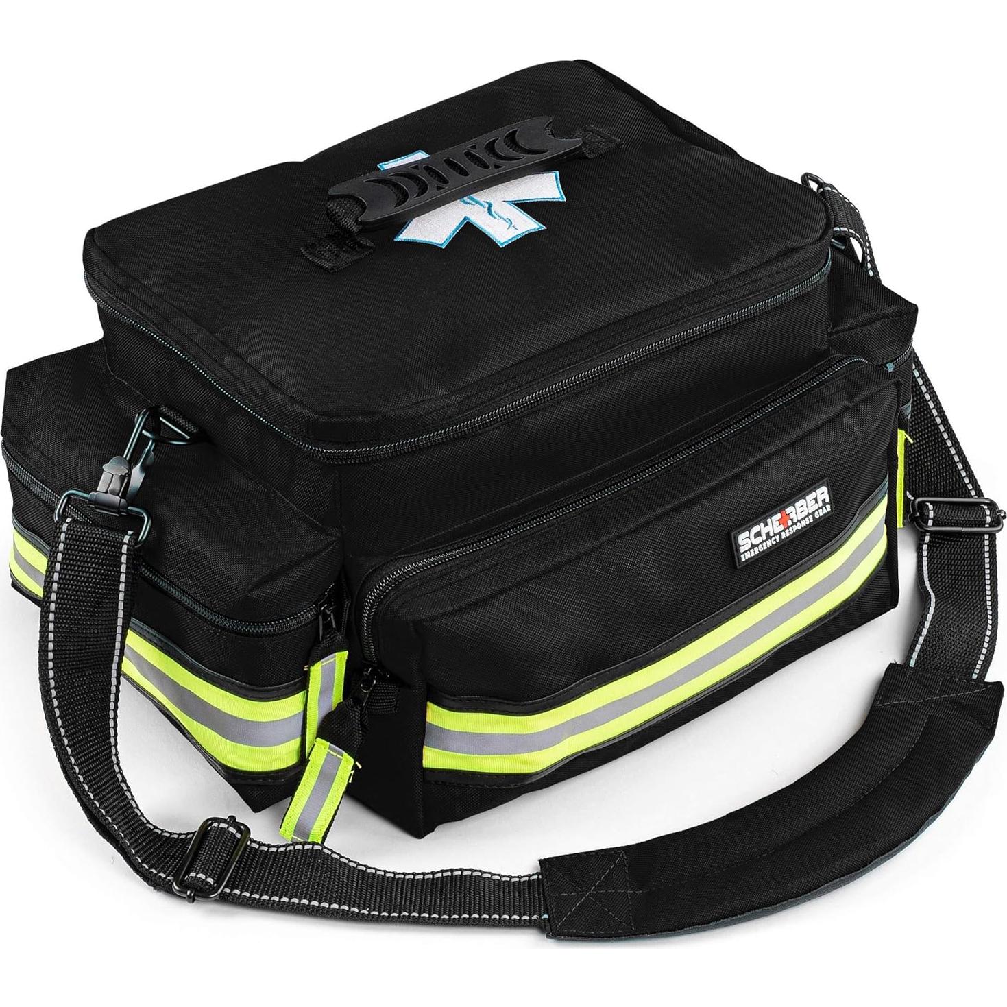 Kit de Trauma Profesional Scherber con 200 Suministros - Negro