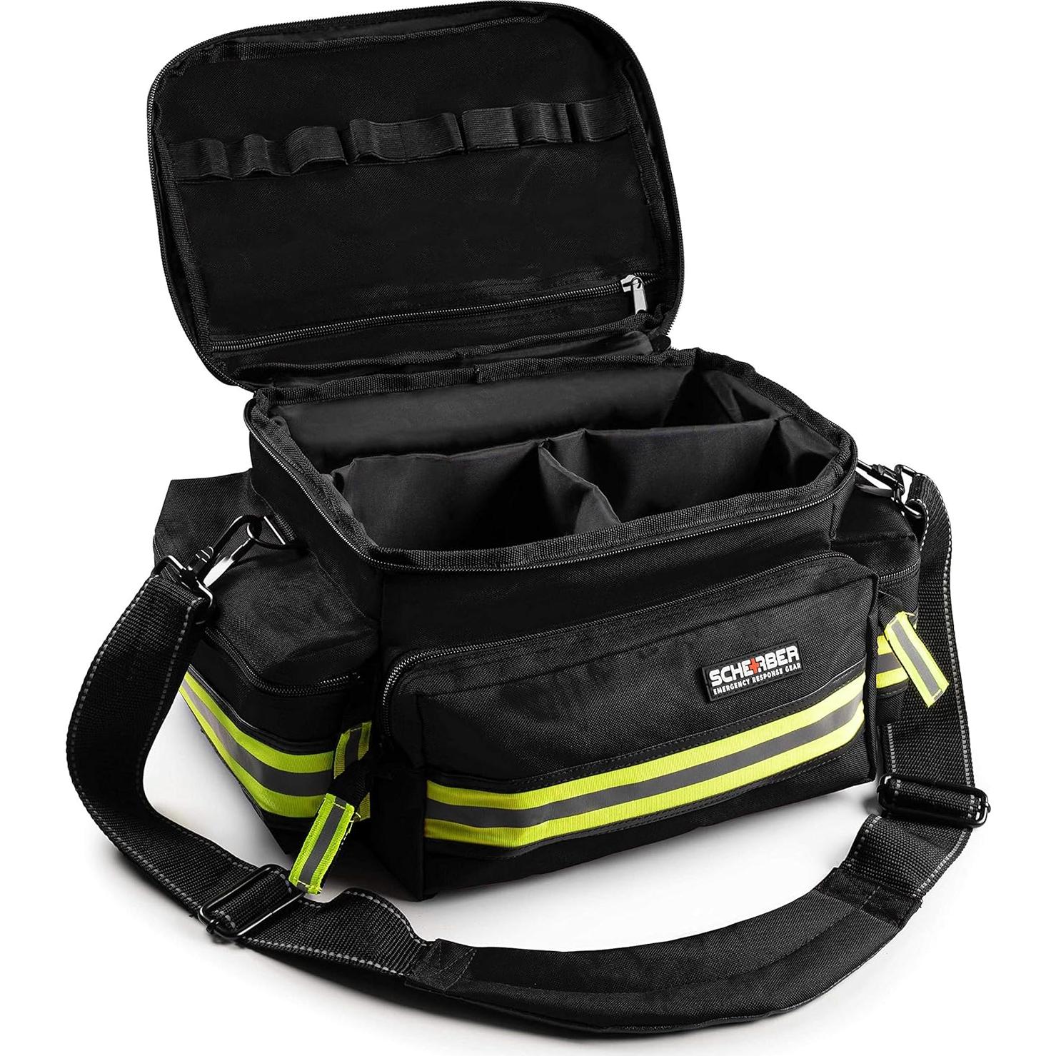 Kit de Trauma Profesional Scherber con 200 Suministros - Negro