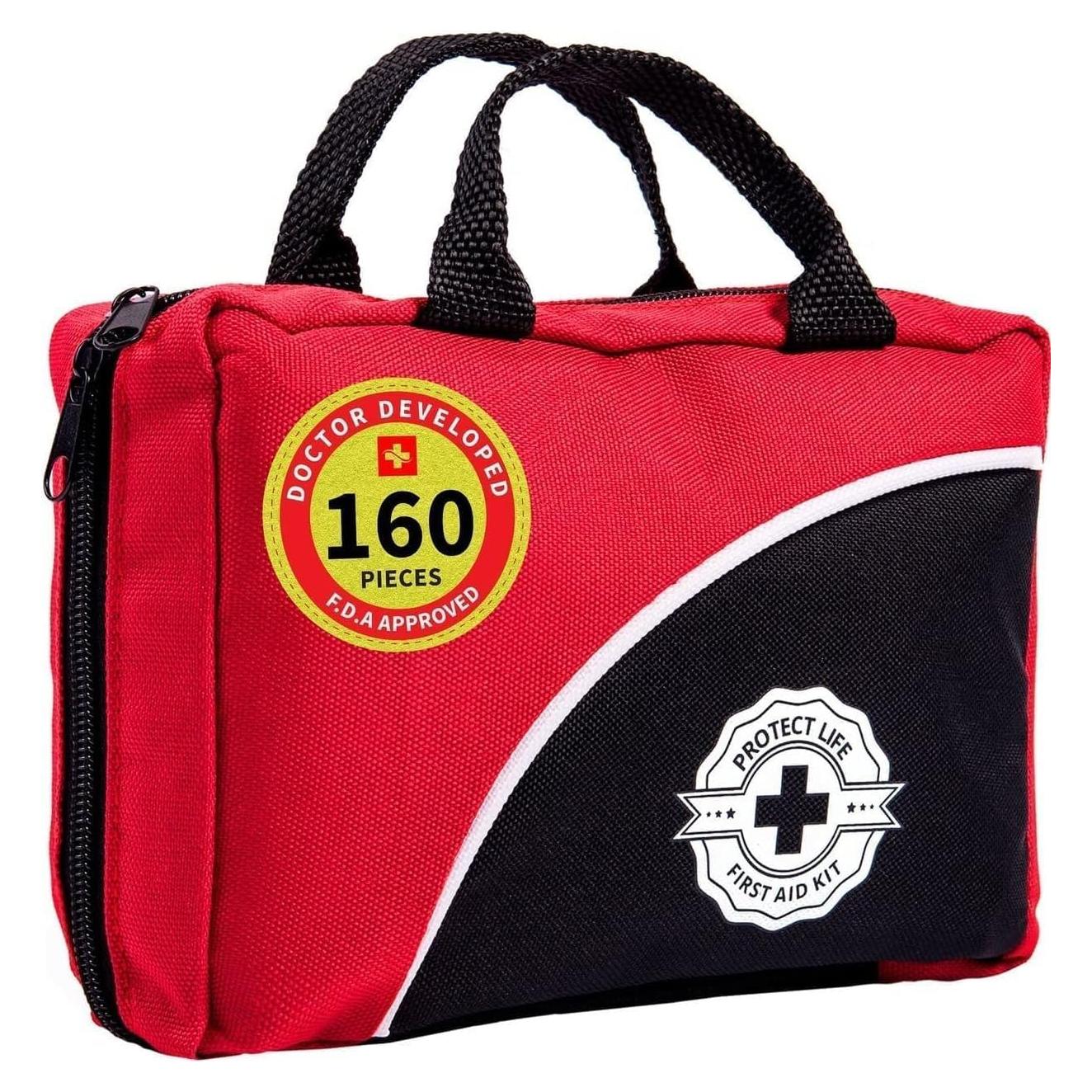 Kit de Primeros Auxilios Protect Life 160 Piezas para Camping