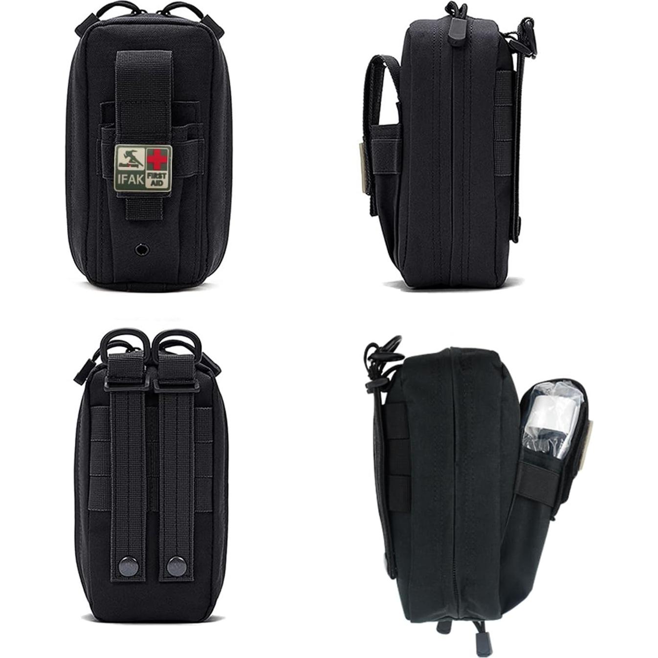 Kit de Primeros Auxilios IFAK Medresq Compacto Negro 0.49kg