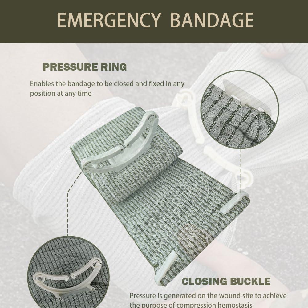 Kit de Primeros Auxilios IFAK Medresq Compacto Negro 0.49kg