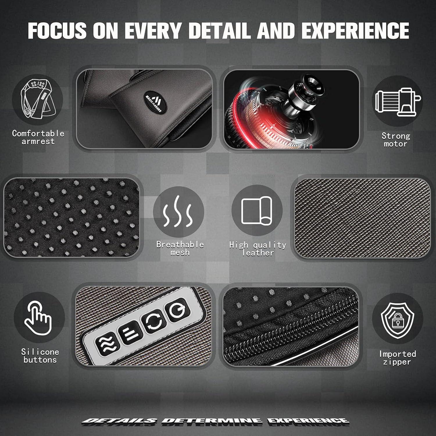 Masajeador de Cuello MagicMakers Shiatsu con Calor 12x10cm