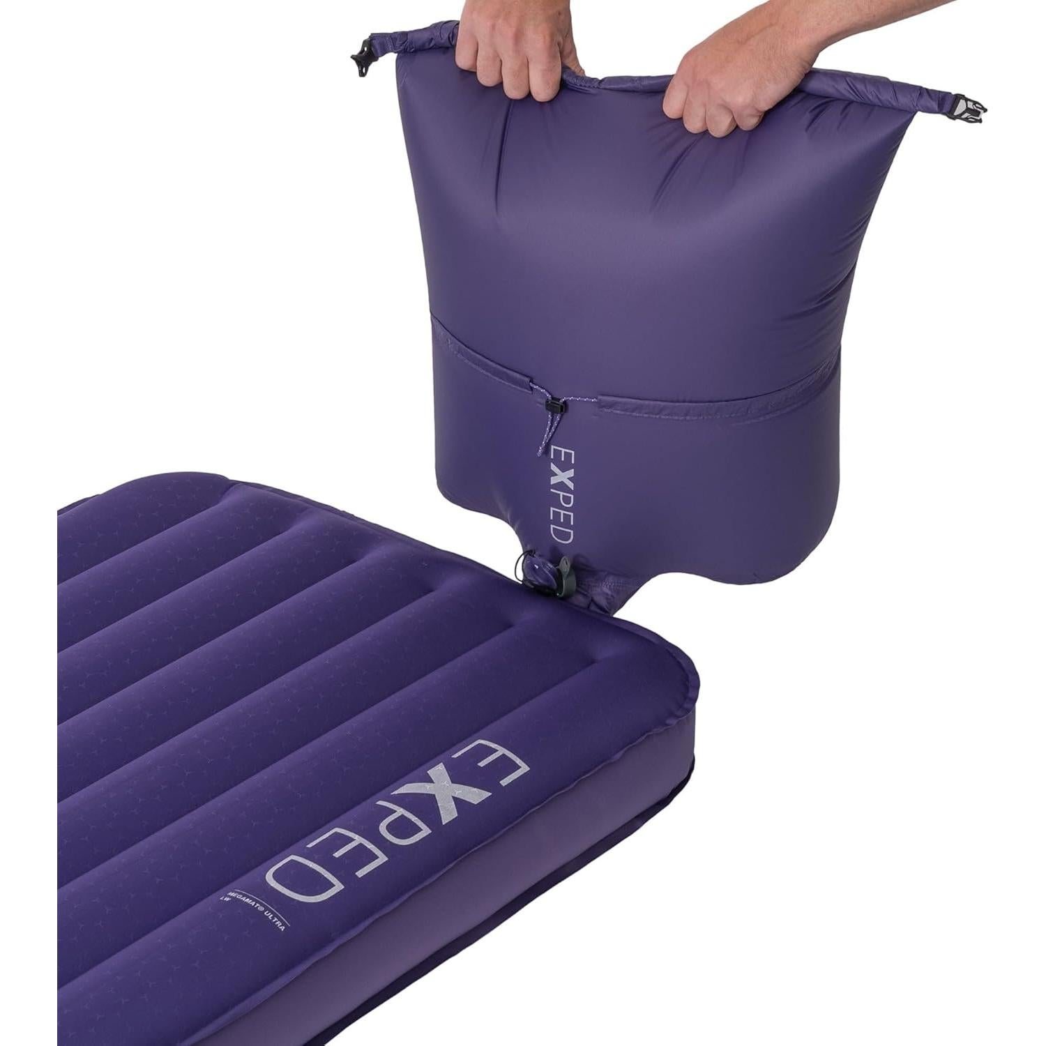 Exped MegaMat Ultra Sleeping Pad Air Mattress, Medium Wide