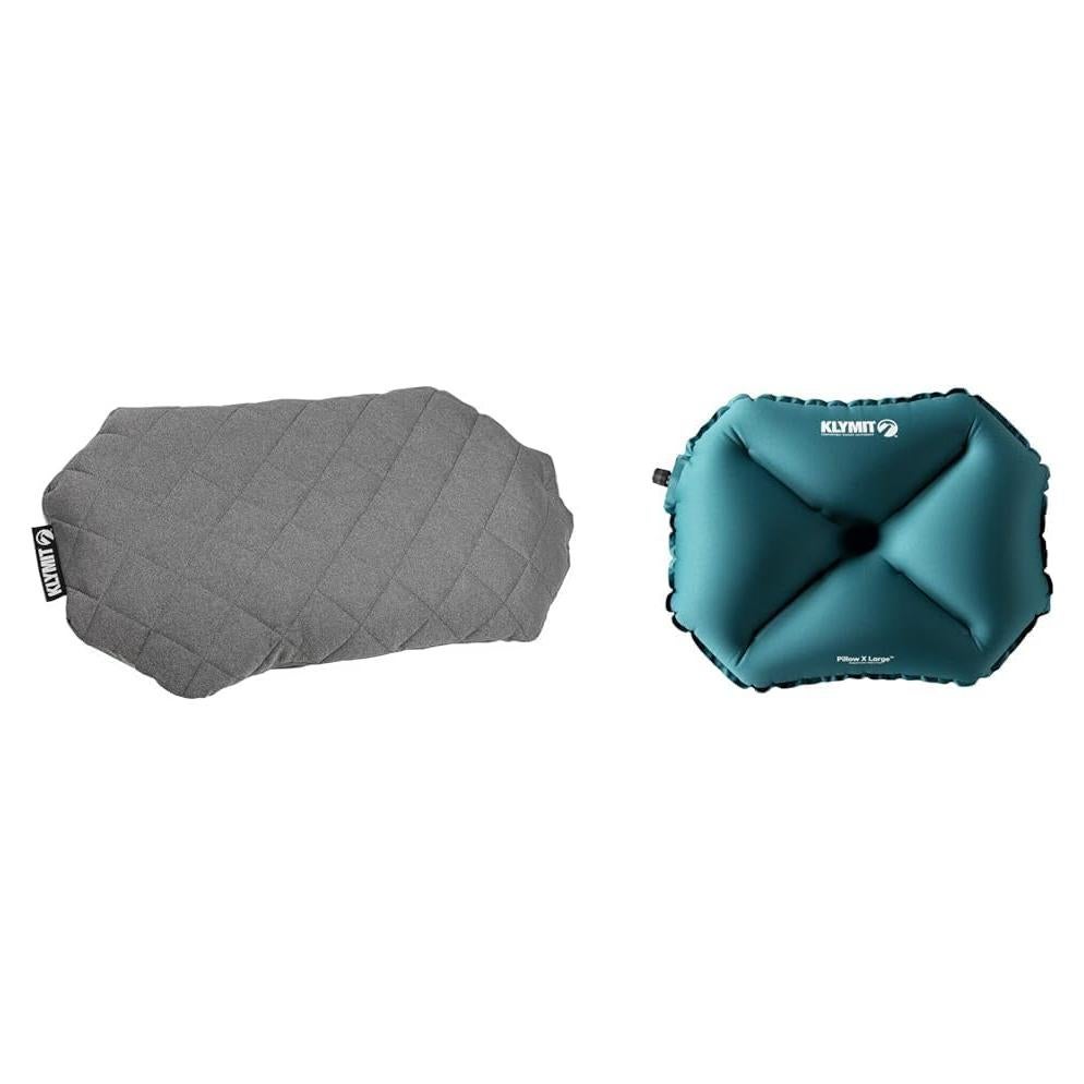 Paquete de Almohadas Inflables Klymit Luxe y Pillow X - Viaje y Camping