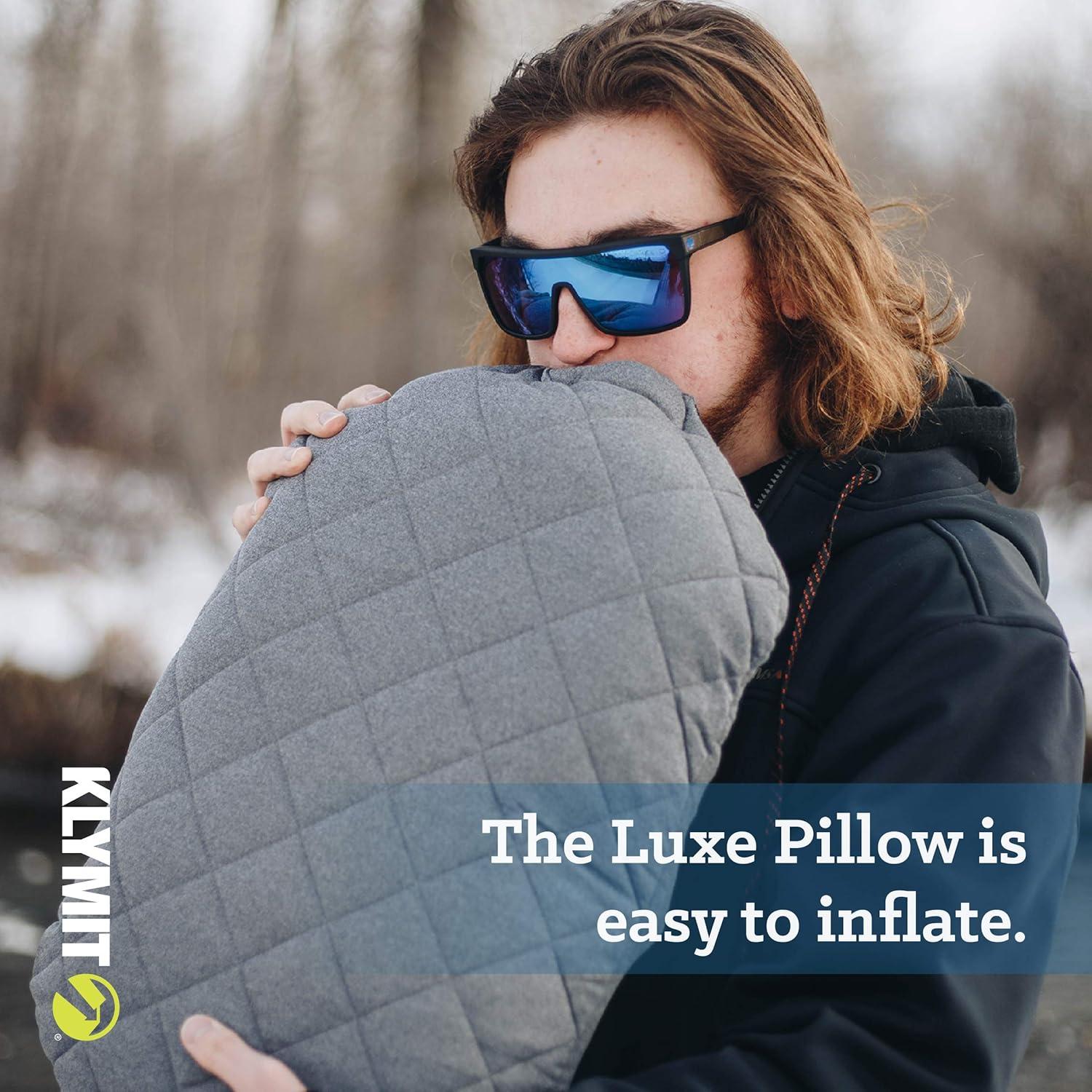 Paquete de Almohadas Inflables Klymit Luxe y Pillow X - Viaje y Camping