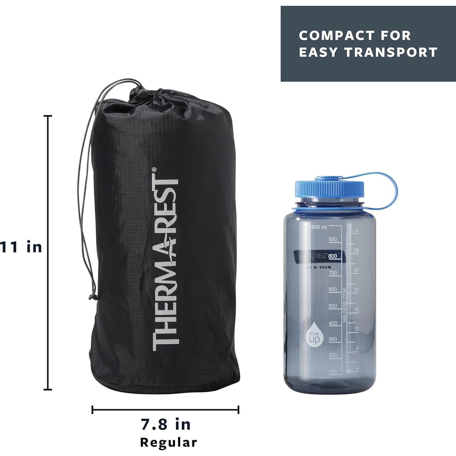 Colchón Autoinflable Therm-a-Rest Trail Scout Pequeño 119.4x50.8cm