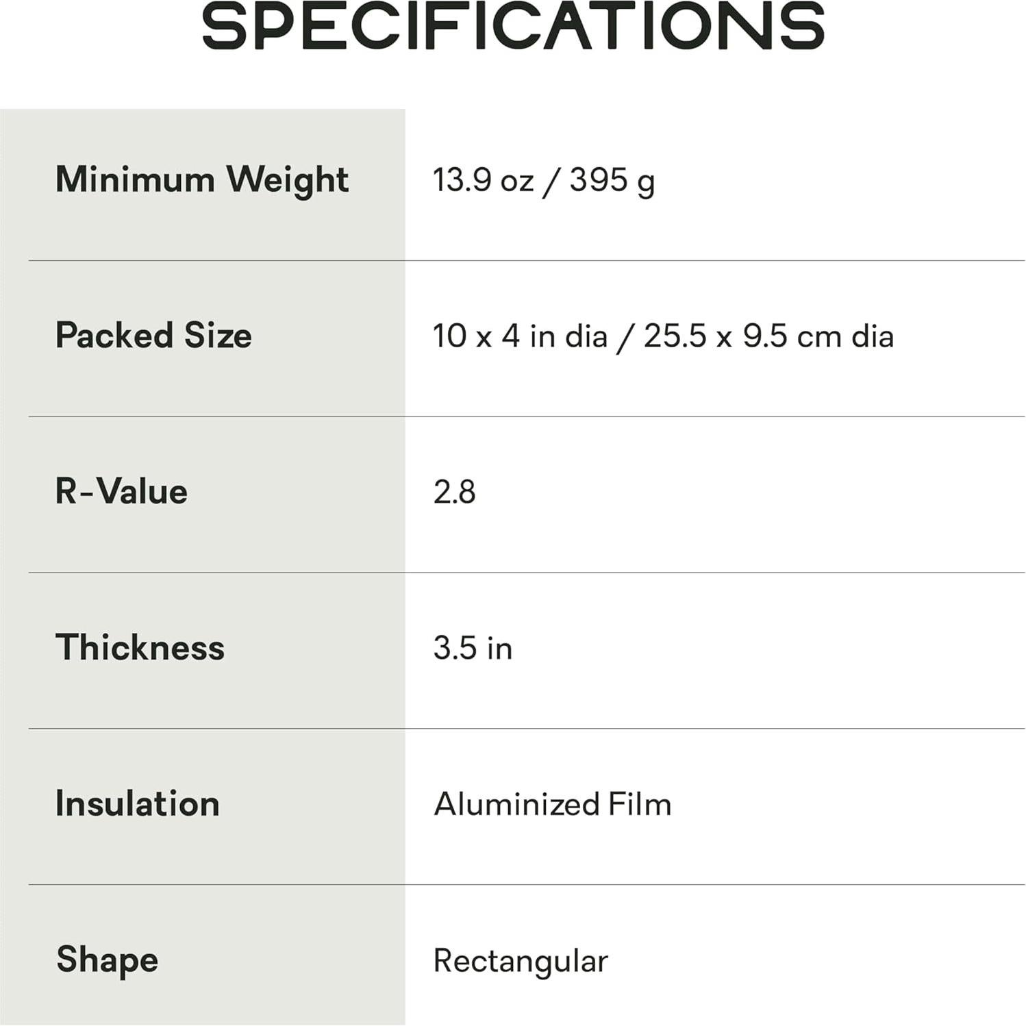 Colchón Inflable NEMO Tensor Trail Ultralight 183x51cm