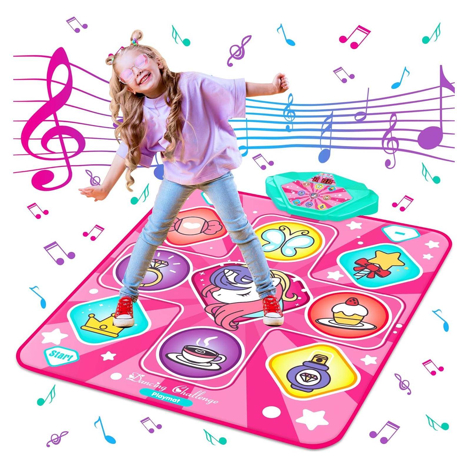 Alfombra de Baile Musical Unicornio Kusntin con Luces LED