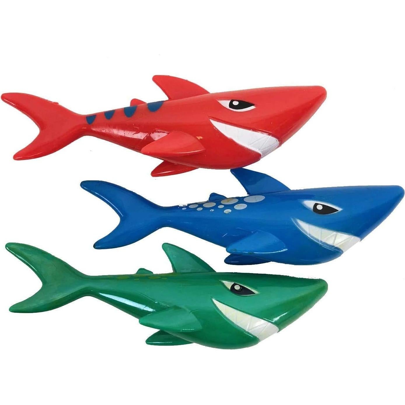 Conjunto de Juguetes de Muñecas Sirenas y Tiburones Banzai