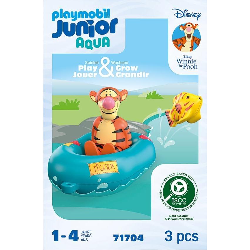 Set de Juego PLAYMOBIL JUNIOR Tigger Bote Inflable
