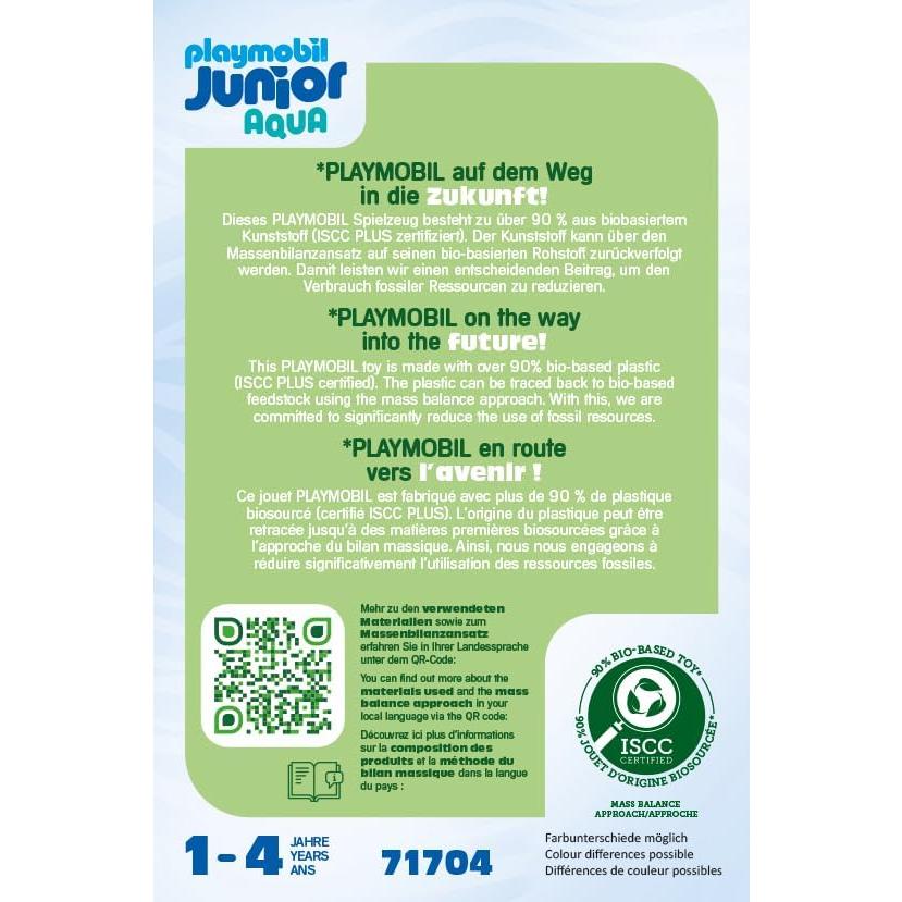 Set de Juego PLAYMOBIL JUNIOR Tigger Bote Inflable