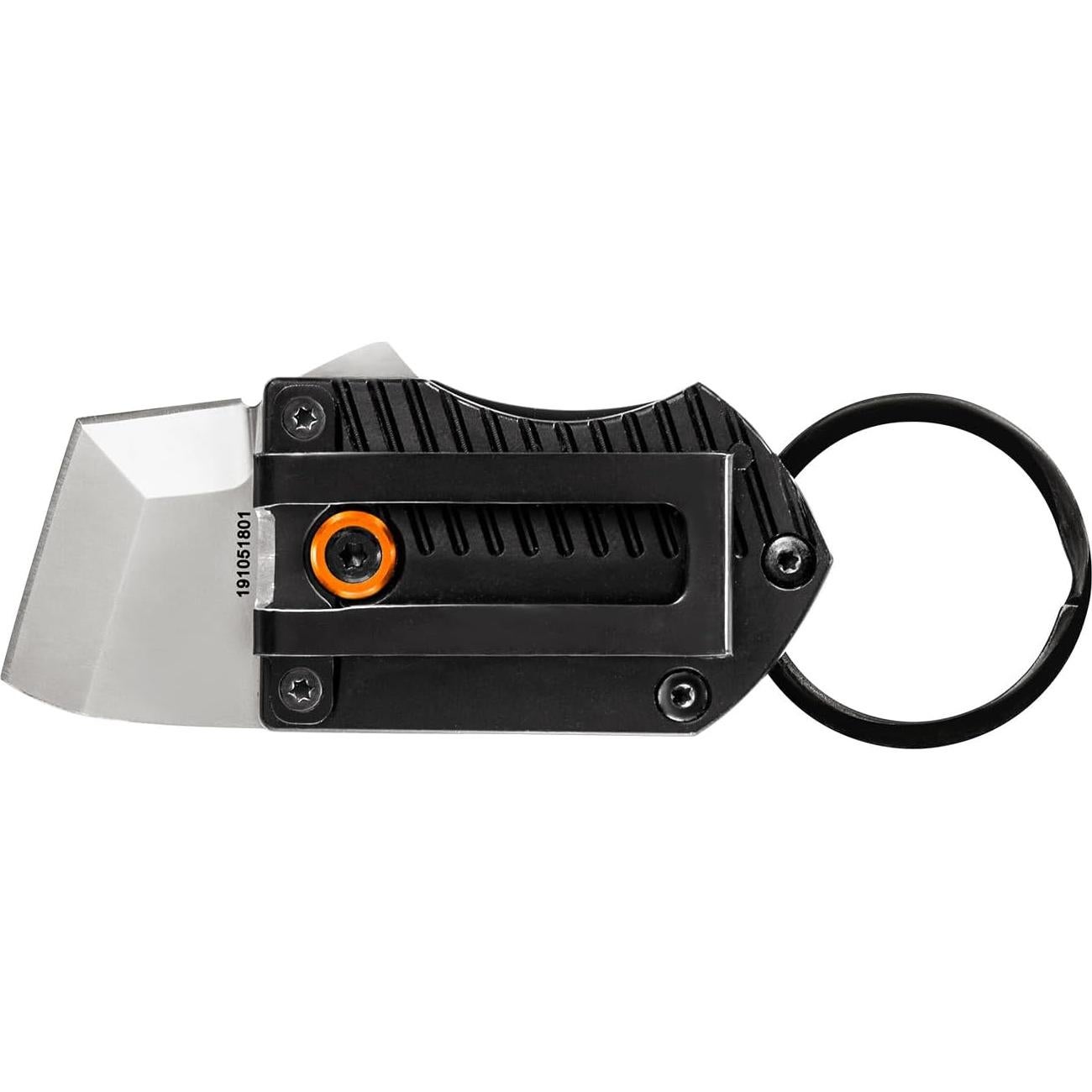 Gerber Gear Key Note Pocket Knife, 1" Plain Edge Box Cutter EDC Keychain Pocket Knife for Everyday Carry, Black