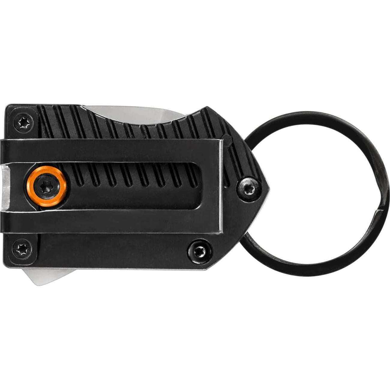 Gerber Gear Key Note Pocket Knife, 1" Plain Edge Box Cutter EDC Keychain Pocket Knife for Everyday Carry, Black